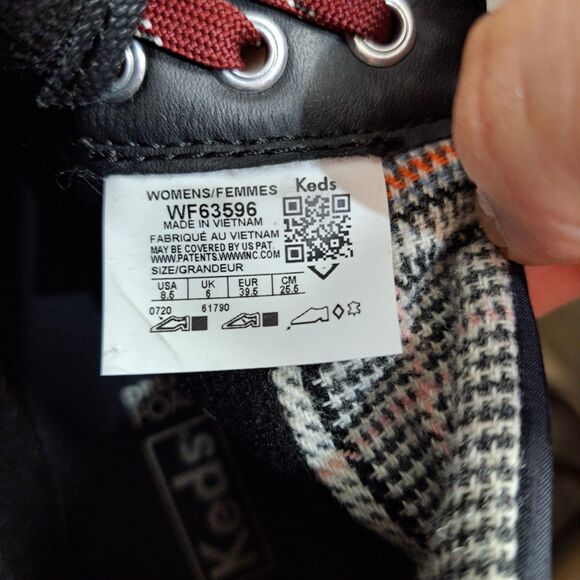 Keds Scout Waterproof Canvas Boot. Black Women's Lace Up Shoes Size 8.5 - Picture 6 of 6